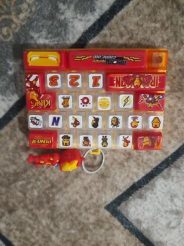 cup head: Детская магнитная игра-головоломка «Iron Man» - Компактная магнитная — 3