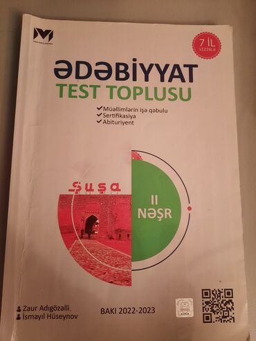 edebiyyat guven pdf: Ədəbiyyat test toplusu mhm. İşlənib amma çox səliqəlidir 10 manata