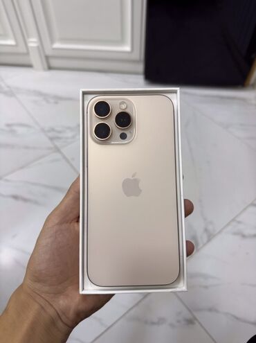 поко f5 про цена бишкек: IPhone 16 Pro Max, Б/у, 256 ГБ, Desert Titanium, 91 %