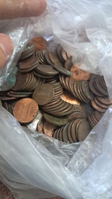 Sikkələr: ABŞ sikkələri – qarışıq lot - Növ və nominalar: quarter dollar (25¢) — 15