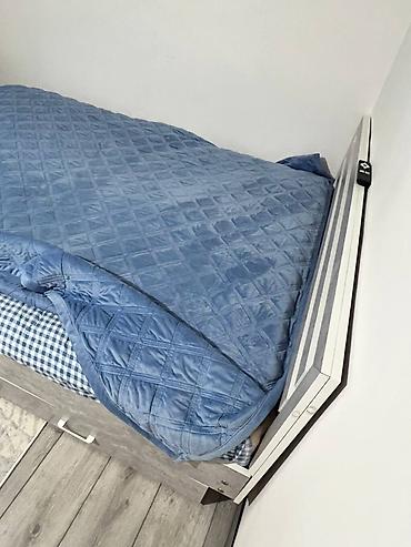 bunk bed: Двуспальная кровать, Б/у, С ящиком для хранения, длина - 200 см — 4