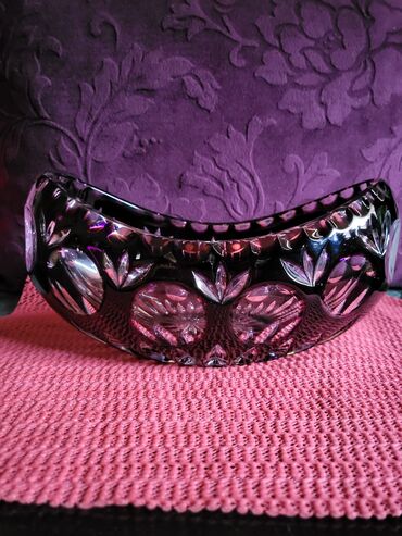 Ostalo posuđe: Cinija nova gondola,kristal,led kristal 70te Nachtmann. Cinija je — 10