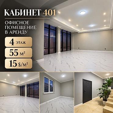 прямая аренда офиса: Сдаю Офисный кабинет: 66 м², В бизнес центре, С ремонтом, Первая линия — 8