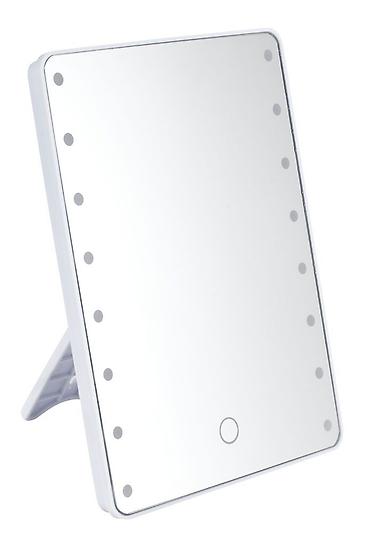 karneri: LED ogledalo,Širina: 16 cm Dužina: 5 cm Visina: 22 cm. Koristi 4 — 2