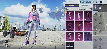 hazir hicablar: PUBG Mobile hesabı – kosmetiklər və resurslarla dolu - Səviyyə: 34 — 2