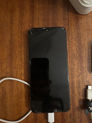 oppo x8: Honor X8, 128 GB, rəng - Qara, Qırıq, Barmaq izi — 1