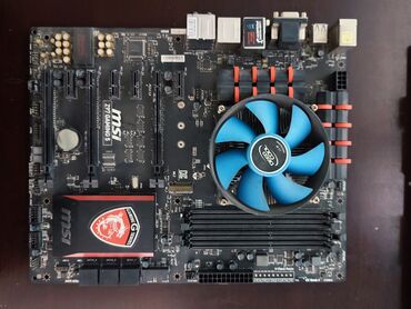 материнские платы intel z270: Энелик плата, Колдонулган, MSI, LGA1151, ATX, ПК үчүн