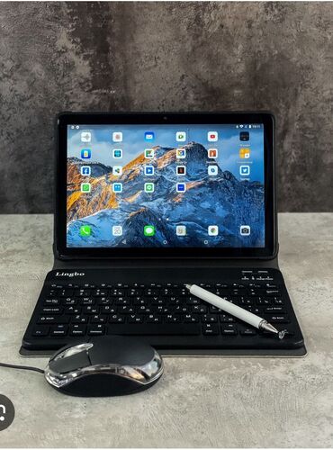 самсунг планшет: Планшет, память 256 ГБ, 10" - 11", 3G, Новый, С клавиатурой цвет - Черный