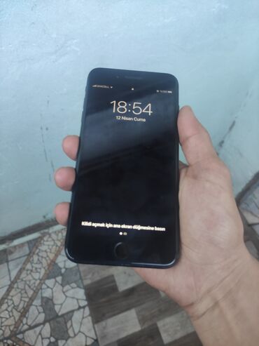 чехол iphone 7 plus: IPhone 7 Plus, 32 ГБ, Черный, Отпечаток пальца