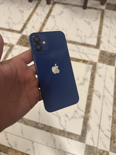 Apple iPhone: IPhone 12, 64 GB, Mavi, Simsiz şarj, Face ID