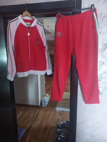 sergio tacchini zenske trenerke: XL (EU 42), Single-colored, color - Red