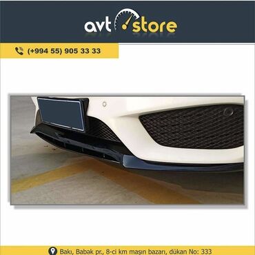 avtomobil satılır: W205 qabag orginal lip spoiler. Hər cür maşın aksesuarının satışı