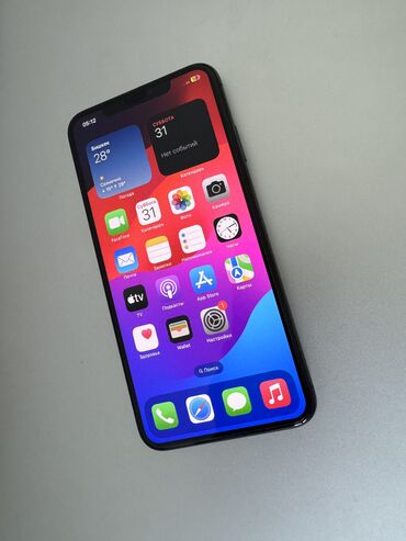 телефон айфон xs max: IPhone Xs Max, 512 ГБ, Кара, Заряддоочу түзүлүш, Коргоочу айнек, Кабель, 80 %