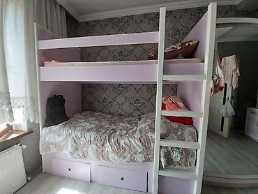 embawood matras: Oğlan və qız üçün, İşlənmiş, Çarpayı, Matras ilə — 1