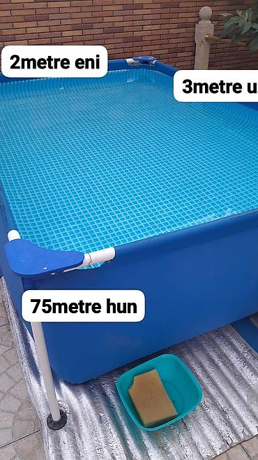 hovuz kreditle: Me2.3.75 olculu hovuz satilir‼️120 azn Sumqayit Aysel banutal karkaslı — 1