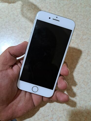 IPhone 7, 32 GB, Gümüşü, Zəmanət, Barmaq izi