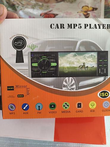card reader: Avtomobil üçün multimedia və aksesuar dəsti 1) Car MP5 Player (qutu — 7