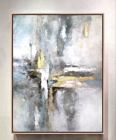 Dizayn, layihə: Modern. Abstrakt janr. Tək tablo. Müasir interyerdə mütləqdir, çünki — 19