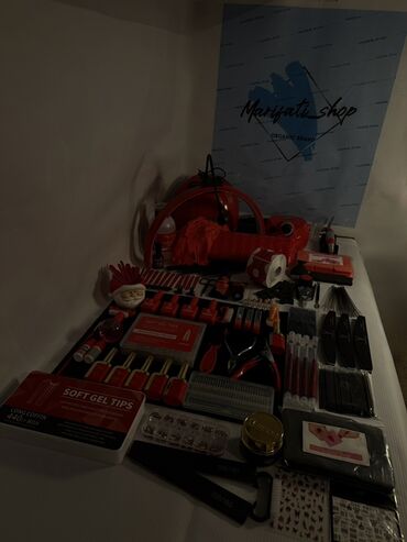 Manikür və pedikür məhsulları: Dırnaq üçün gel lak, Yeni, Ödənişli çatdırılma, Rayonlara çatdırılma — 5