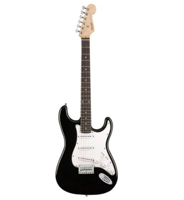 классический гитара: Продаю Электрогитару Fender SQUIER MM Stratocaster Hard Tail Black