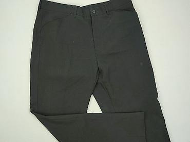 627 levis: Męskie spodnie materiałowe – eleganckie, ciemnoszare/czarne - Krój — 1