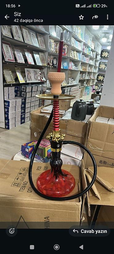 Qəlyan, vayp və aksesuarları: Məhsul: Nərgilər (Hookah) qiymət 65azn-den-100 azn e kimi Təsvir: - — 23