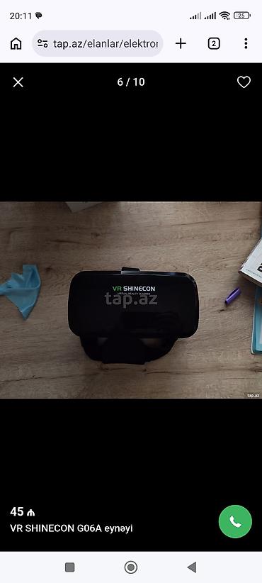 vr açki: VR SHINECON G06A virtual reallıq eynəyi - Smartfon üçün VR eynək — 6