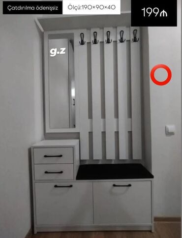 купить унитаз с бачком недорого: Yeni, Dəhliz dolabı