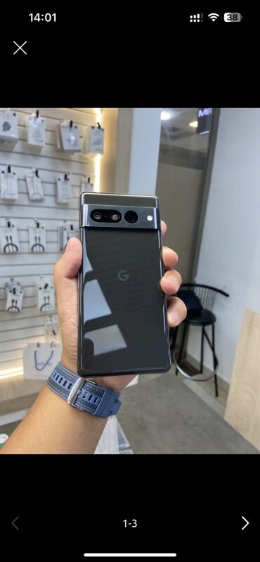 камера видеонаблюдения с передачей на телефон со звуком: Google Pixel 7 Pro, цвет - Черный