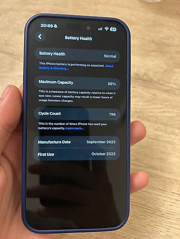 Apple iPhone: IPhone 15 Pro Max, 256 GB, Gümüşü, Face ID — 10