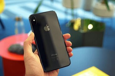 Apple iPhone: IPhone Xs Max, Б/у, 256 ГБ, Зарядное устройство, Защитное стекло, Чехол, 81 %
