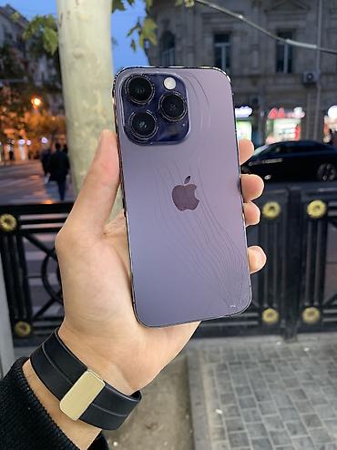 iphone adapter: IPhone 14 Pro, 128 GB, Deep Purple, Face ID — 1