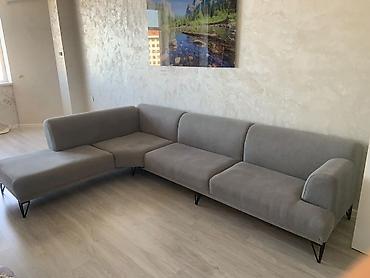 Divanlar: Künc divan, Yeni, Açılmayan, Bazasız, Çatdırılma yoxdur — 2