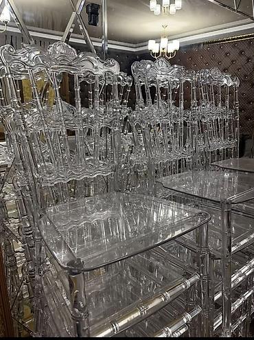Пластиковые стулья: Прозрачные стулья Chiavari (тиффани) из ударопрочного поликарбоната — 7