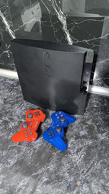 ps3 alışı: Sony PlayStation 3 (PS3) Slim oyun konsolu Komplekt: - PS3 Slim — 1
