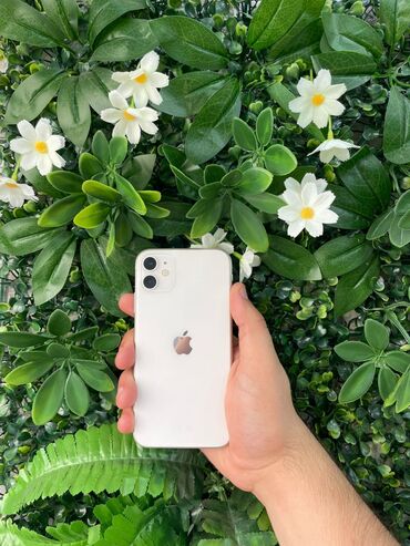 iphone 11 128 ikinci el: IPhone 11, 128 GB, Ağ, Zəmanət, Simsiz şarj, Face ID