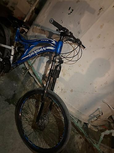 bicycle stargazer: Yansan Viper dağ velosipedi - Çərçivə: Alüminium, full-suspension (ön — 7