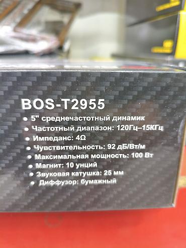 катушки: Среднечастотные динамики BOS MINI BOS-T2955 - Тип: 5" среднечастотный — 3