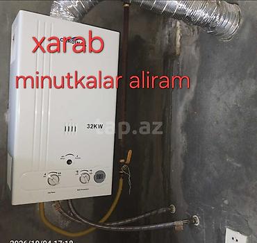 gence qapi: Xarab qazla işləyən su qızdırıcılarını alıram unvanan ozum gotururem — 1