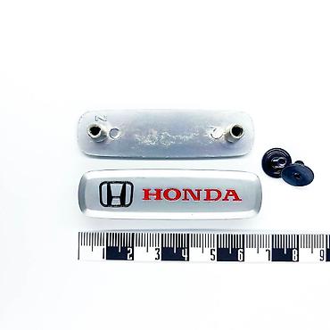 значки хонда: Металлическая эмблема Honda для EVA-ковриков - Материал: металл — 2