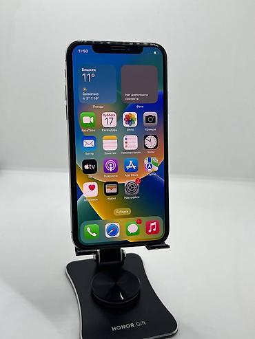 aiphon xr: IPhone X, Б/у, 64 ГБ, Белый, Защитное стекло, Чехол, 100 % — 8