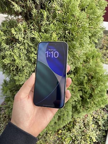 Мобильные телефоны и аксессуары: IPhone 15 Pro, Б/у, 256 ГБ, Natural Titanium, Защитное стекло, Чехол, В рассрочку, 86 % — 2