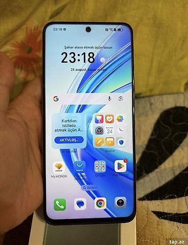 telefon tap: Honor X7b, 128 GB, Barmaq izi — 1