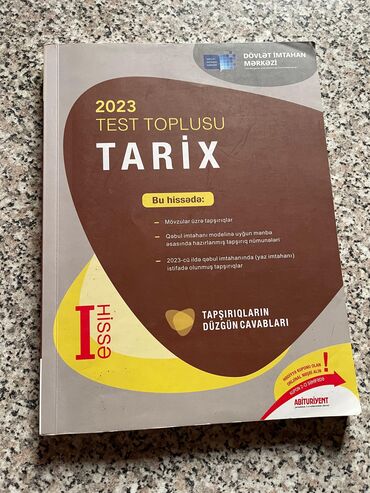 azərbaycan tarixi test toplusu cavabları: Tarix test toplusu