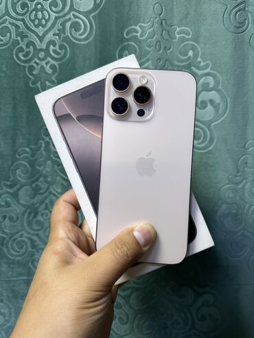 водонепроницаемый чехол для телефона в бишкеке: IPhone 16 Pro Max, Колдонулган, 256 ГБ, Desert Titanium, Куту, 100 % lalafo.kg да водонепроницаемый чехол для телефона в бишкеке: IPhone 16 Pro Max, Колдонулган, 256 ГБ, Desert Titanium, Куту, 100 %