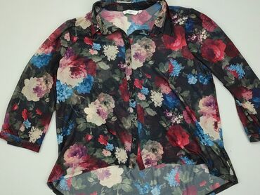 bluzki z bufkami w kwiaty: Bluzka Damska, New Look, L, stan - Dobry