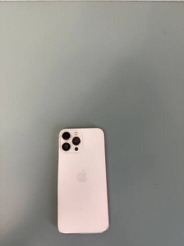 Apple iPhone: IPhone 13 Pro Max, Б/у, 256 ГБ, White Titanium, Наушники, Зарядное устройство, Защитное стекло, 100 %