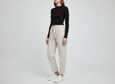 marks and spencer spodnie damskie: H&M, Jeansy damskie, rozmiar XS