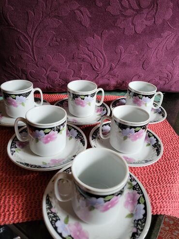 Stare vaze i dekor: Soljice nove za kafu,stari kineski porcelan iz 80ih. Komada 6 u — 4