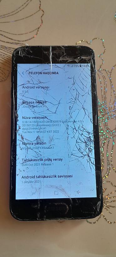 komputer ekran şəkilləri yüklə: Samsung Galaxy J2 Core, 8 GB, rəng - Qara, Qırıq — 5